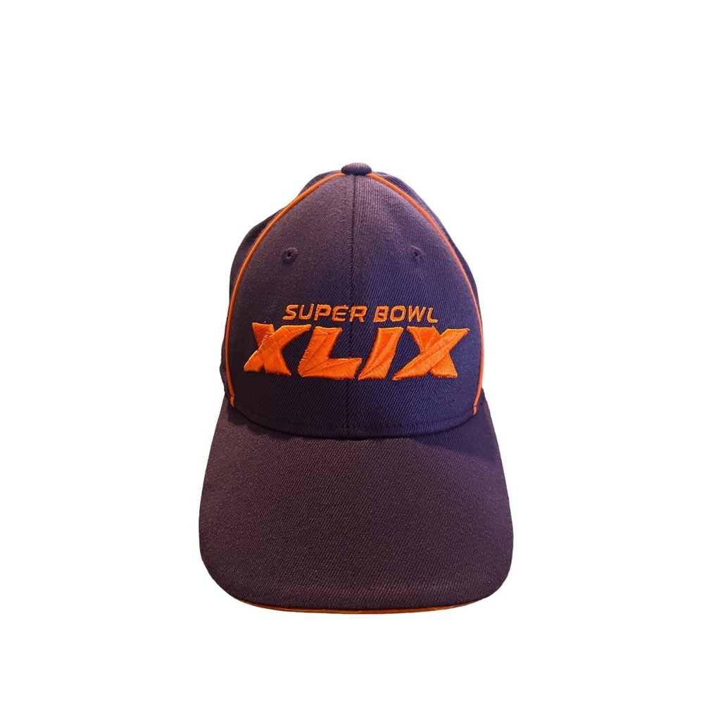 Super Bowl XLIX 49 Hat Youth Kids Purple 2015 Patriots Seahawks NFL Football Cap